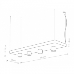 PLANT BLACK zwis 9381  NOWODVORSKI